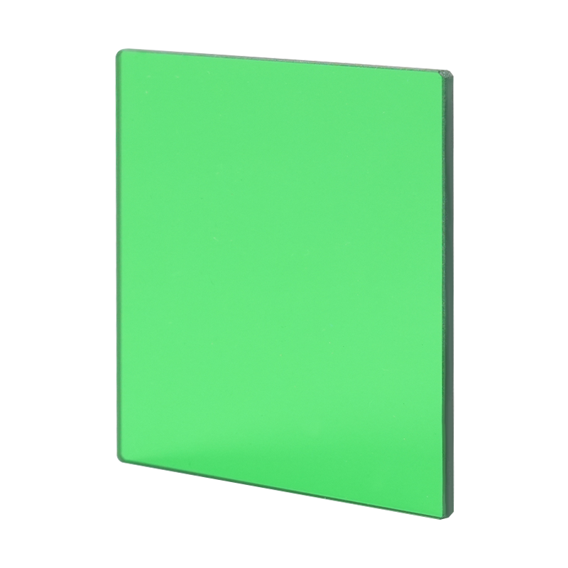 Sticla filtru optic verde